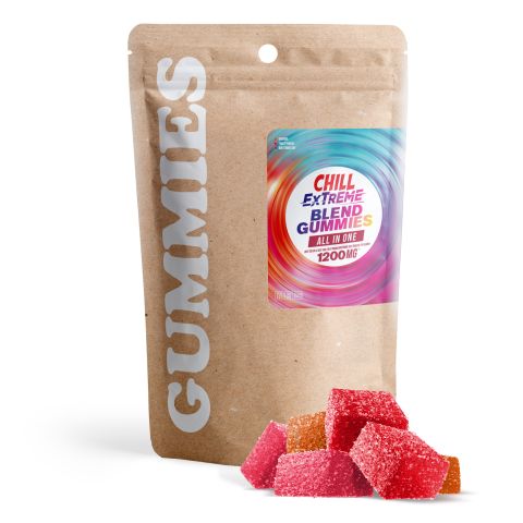 All in One Blend - 40mg - 4 Cannabinoid Gummies - Chill Extreme - Thumbnail 1