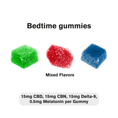 Bedtime Gummies - CBD, CBN, D9 - 45mg - D9 THC - Thumbnail 4