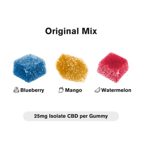 CBD Isolate Gummies - 25mg - Chill - Thumbnail 3