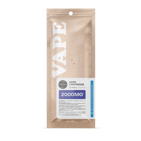 Charged Blend - 2000mg - Sativa Vape Cart - 2ml - Blends by Fresh - Thumbnail 3