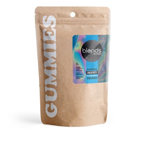 Creativity Blend - 25mg - D8, HHC, D10, CBG, CBD Gummies - Blends by Fresh - Thumbnail 2