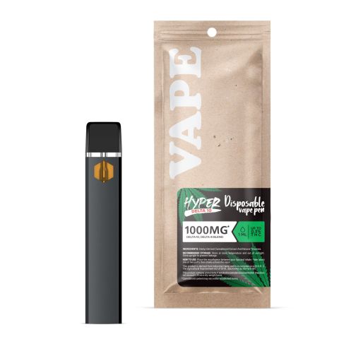 D10, D8 Vape Pen - 1000mg - Zkittles - Indica - 1ml - Hyper - Thumbnail 1
