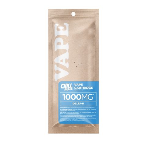 D8 Vape Cart - 1000mg - Blue Dream - Hybrid - 1ml - Chill Plus - Thumbnail 3
