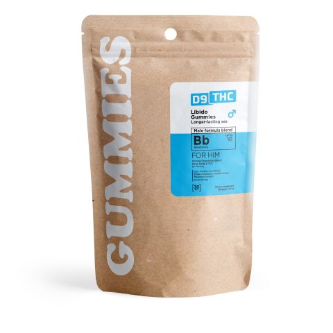 D9, Male Libido Blend Gummies - Blueberry - D9 THC - Thumbnail 2
