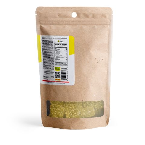 Delta 8 + Live Resin Gummies - 50mg - Super Lemon Haze - Sativa - Thumbnail 4