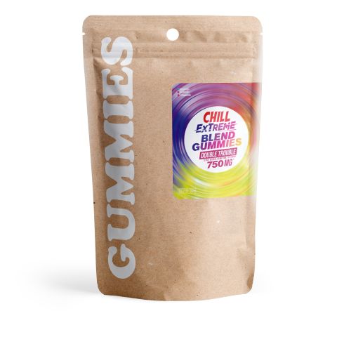Double Trouble Blend - 25mg - D8, HHC Gummies - Chill Extreme - Thumbnail 2