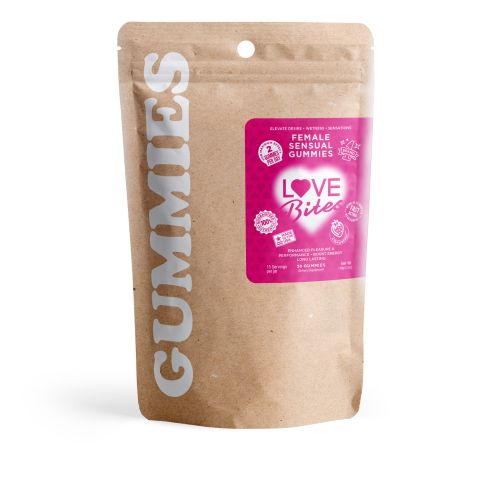 Female Sensual Gummies - Strawberry - Love Bites - Thumbnail 3