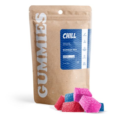 Full Spectrum CBD Gummies - 100mg - Chill - Thumbnail 1