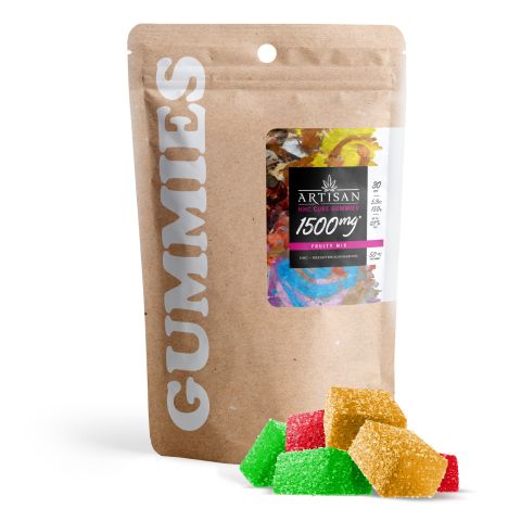 HHC Cube Gummies - 50mg - Fruity Mix - Artisan - Thumbnail 2