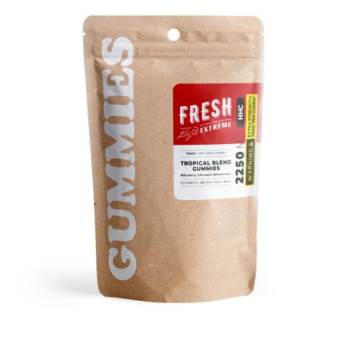 HHC Cube Gummies - 75mg - Tropical Blend - Fresh - Thumbnail 2