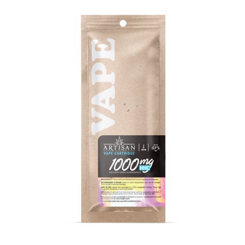 HHC Vape Cart - 1000mg - Maui Wowie - Sativa - 1ml - Artisan - Thumbnail 3