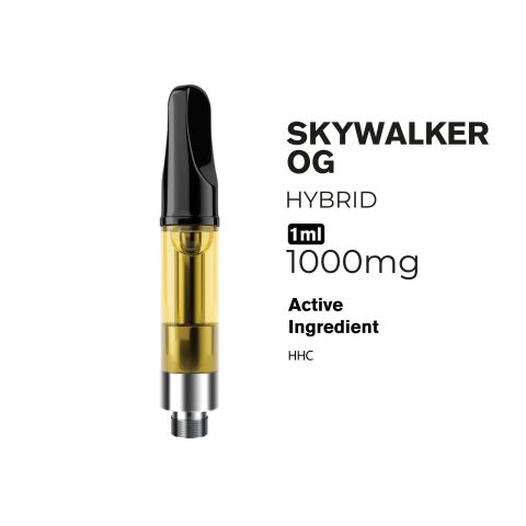HHC Vape Cart - 1000mg - Skywalker OG - Hybrid - 1ml - Artisan - Thumbnail 2