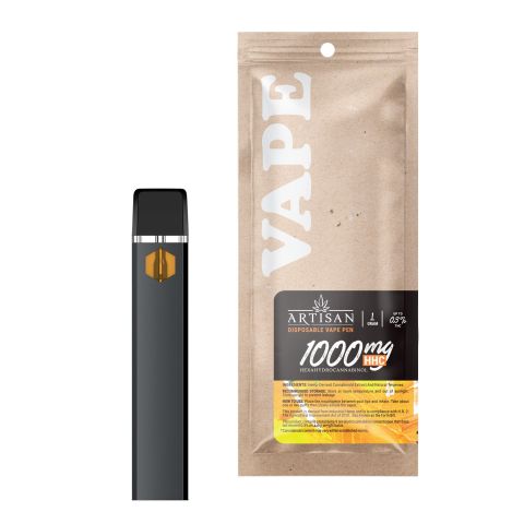 HHC Vape Pen - 1000mg - Maui Wowie - Sativa - 1ml - Artisan - Thumbnail 1