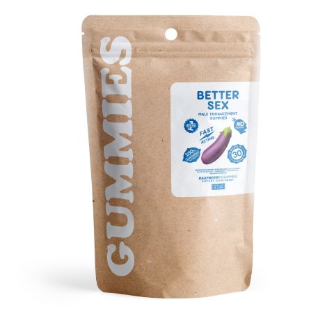 Male Enhancement Gummies - Raspberry - Better Sex - Thumbnail 2