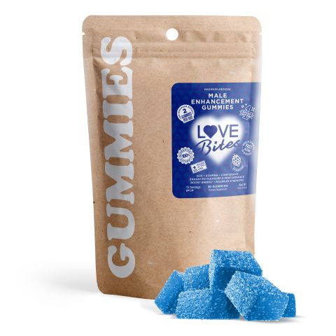 Male Enhancement Gummies - Raspberry - Love Bites - Thumbnail 1