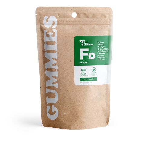 Terpene Gummies - 10mg - Focus - Pineapple - Terps Gummies - Thumbnail 3