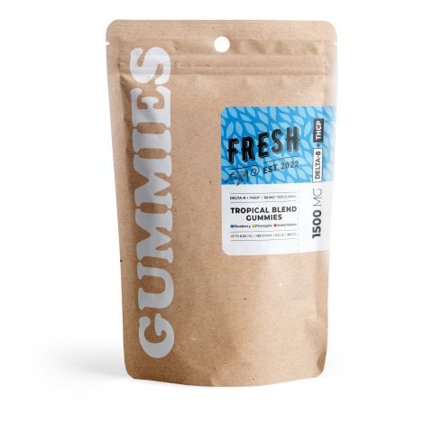 THCP, D8 Gummies - 50mg - Tropical - Fresh - Thumbnail 1