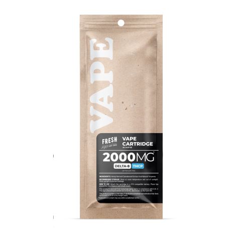 THCP, D8 Vape Cart - 2000mg - Sunset Sherbet - Indica - 2ml - Fresh - Thumbnail 3