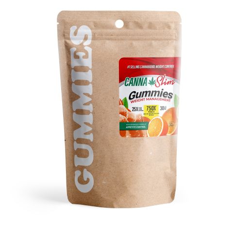 THCV, CBD, CBDV Weight Management Gummies - 25mg - Canna Slim - Thumbnail 2