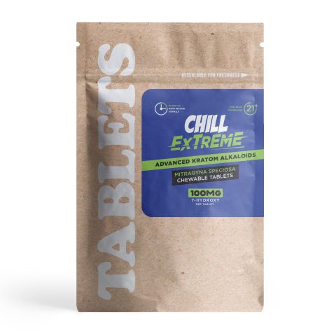 7-Hydroxy Tablets - 100mg - Mango - Chill Extreme - Thumbnail 3
