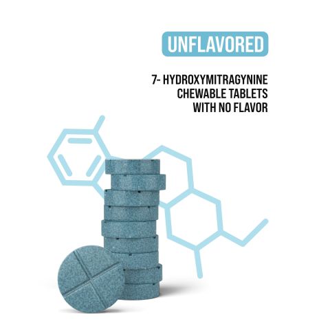 7-Hydroxy Tablets - 100mg - Unflavored - Chill Extreme - Thumbnail 5