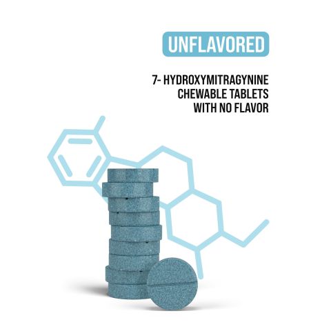 7-Hydroxy Tablets - 15mg - Unflavored - Chill Extreme - Thumbnail 5