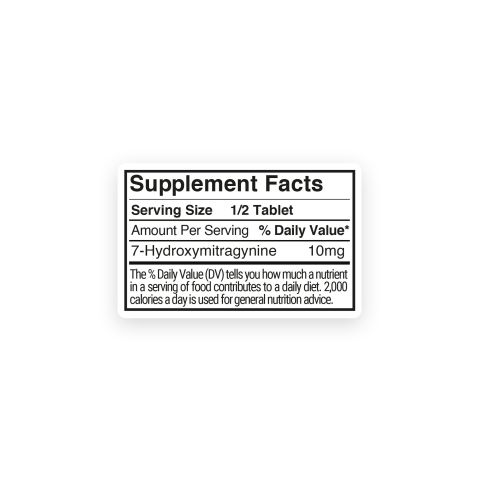 7-Hydroxy Tablets - 20mg - Mango - Chill Extreme - Thumbnail 7