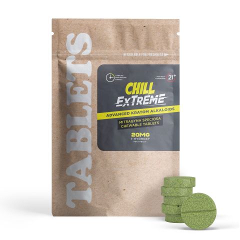 7-Hydroxy Tablets - 20mg - Mint - Chill Extreme - Thumbnail 2