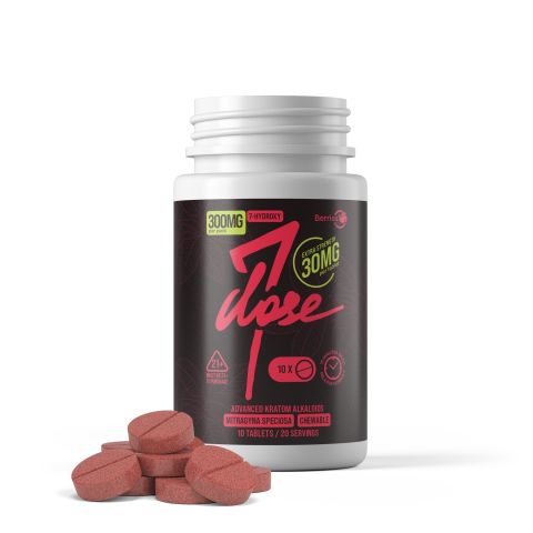 7-Hydroxy Tablets - 30mg - Berries - 10pc - 7Dose - Thumbnail 1
