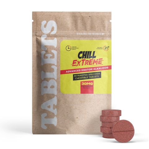 7-Hydroxy Tablets - 30mg - Berries - Chill Extreme - Thumbnail 2