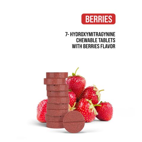 7-Hydroxy Tablets - 30mg - Berries - Chill Extreme - Thumbnail 5