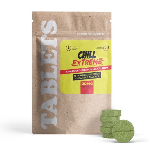 7-Hydroxy Tablets - 30mg - Mint - Chill Extreme - Thumbnail 2