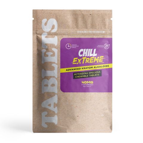 7-Hydroxy Tablets - 40mg - Berries - Chill Extreme - Thumbnail 3