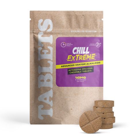 7-Hydroxy Tablets - 40mg - Mango - Chill Extreme - Thumbnail 2