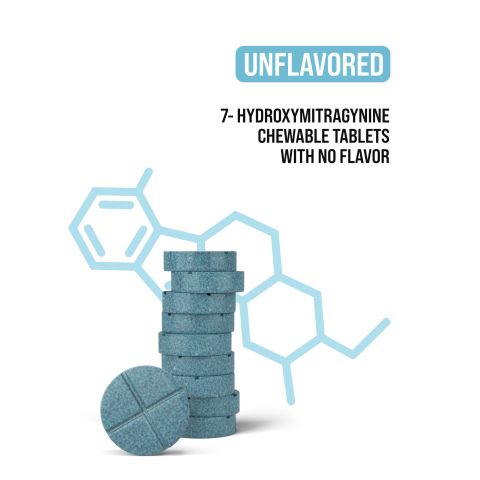 7-Hydroxy Tablets - 40mg - Unflavored - Chill Extreme - Thumbnail 5