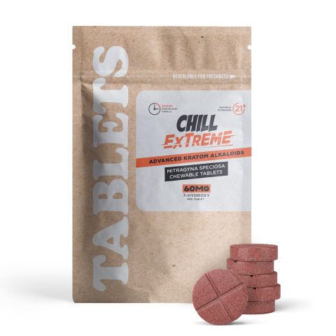 7-Hydroxy Tablets -  60mg - Berries - Chill Extreme - Thumbnail 2