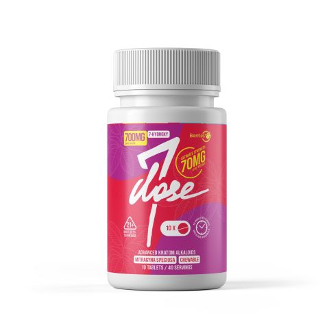 7-Hydroxy Tablets - 70mg - Berries - 10pc - 7Dose - Thumbnail 2