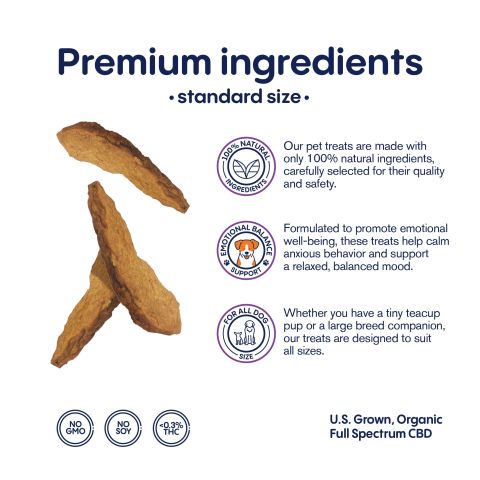 Grilled Chicken - CBD Dog Treats - 300mg - MediPets - Thumbnail 4