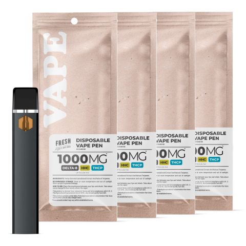 THCP, D8, HHC Vape Pens Bundle - 900mg - Fresh - Thumbnail 1