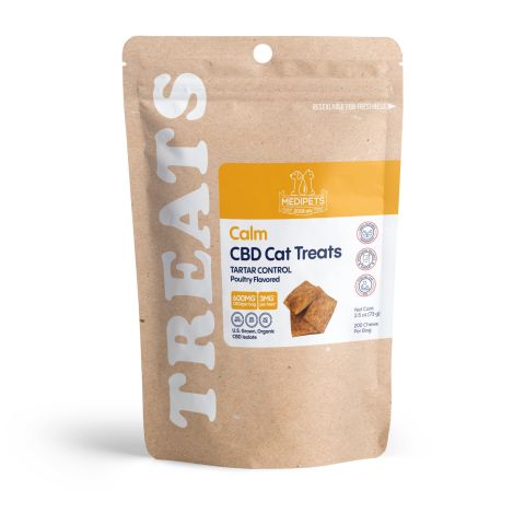 MediPets CBD Cat Treats - Cat Cafe´ Tartar Control - 200mg - Thumbnail 2