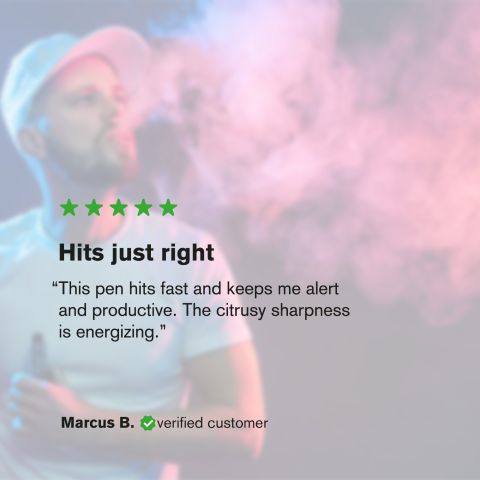 D10, D8 Vape Pen - 1000mg - Green Crack - Sativa - 1ml - Hyper - Thumbnail 7