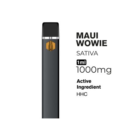 HHC Vape Pen - 1000mg - Maui Wowie - Sativa - 1ml - Artisan - Thumbnail 2