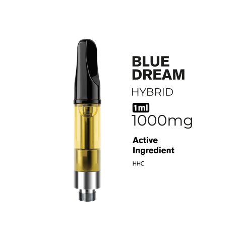 HHC Vape Cart - 1000mg - Blue Dream - Hybrid - 1ml - Artisan - Thumbnail 4