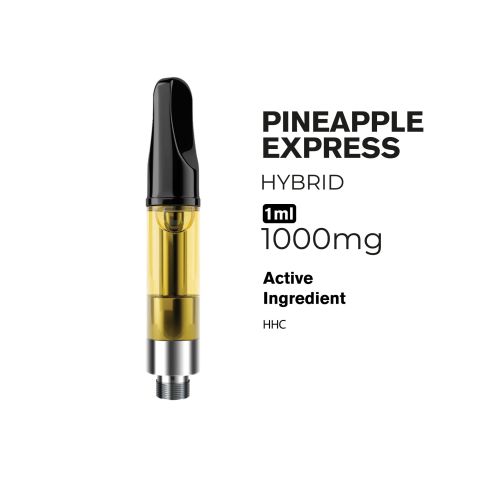 HHC Vape Cart - 1000mg - Pineapple Express - Hybrid - 1ml - Artisan - Thumbnail 2