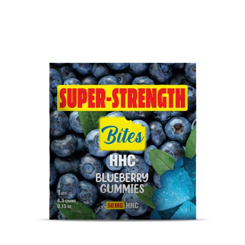 HHC Gummies - 50mg - Blueberry - Bites - Thumbnail 2