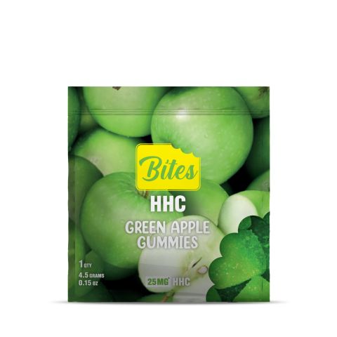 HHC Gummies - 750mg - Green Apple - Bites - Thumbnail 2