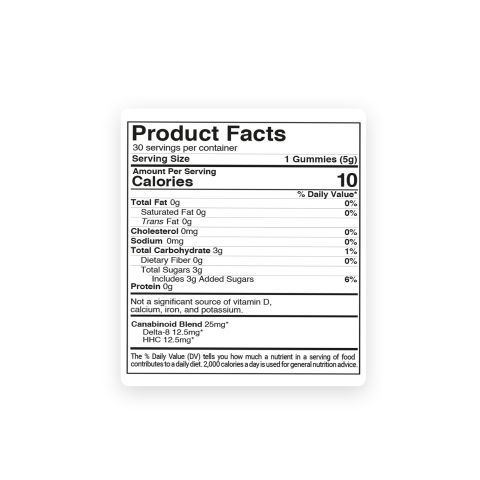 Double Trouble Blend - D8 & HHC - 25mg - Chill Extreme - Thumbnail 9