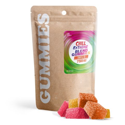 Triple D Blend - 25mg - D8, D9, D10 Gummies - Chill Extreme - Thumbnail 2