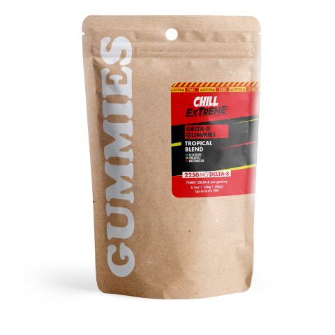 Delta 8 Gummies - 75mg - Tropical Mix - Chill Extreme - Thumbnail 3