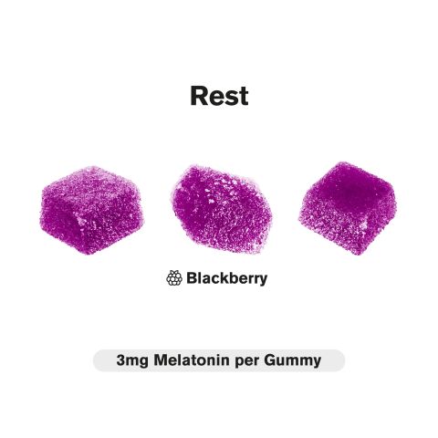 Melatonin Gummies - 3mg - Blackberry - Rest - Thumbnail 4